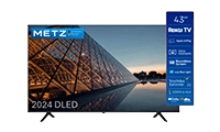 Metz 43MRD6000YUK 43" DLED UHD 4K HDR Roku Smart TV