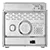 Midea MBO65M90D2-BK Multifunction Built In Single Oven - Black