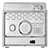 Midea MBO65M90D2-SS Multifunction Built In Single Oven - Stainless Steel