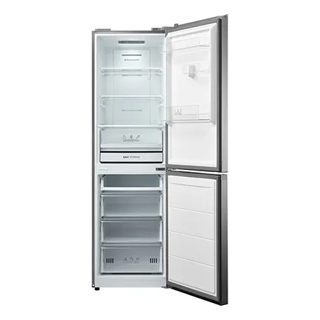 Midea MDRB379FGD02 60/40 Total No Frost Fridge Freezer - Silver