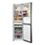 Midea MDRB379FGD02 60/40 Total No Frost Fridge Freezer - Silver
