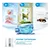 Midea MDRB424FGC01I 70/30 Total No Frost Fridge Freezer  - White