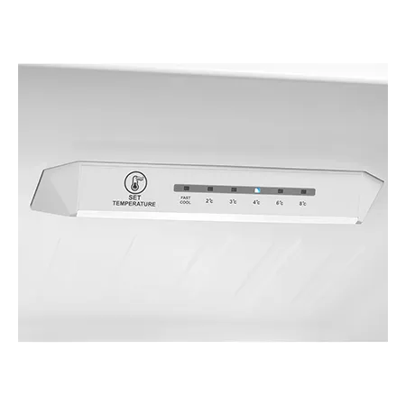 Midea MDRB424FGC46I 60/40 Total No Frost Fridge Freezer - Inox