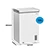 Midea MDRC154FZE01 Freestanding 99 Ltr Chest Freezer - White