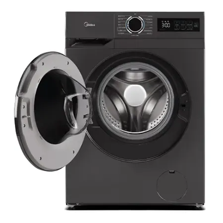 Midea MF110W100BA10TU 10kg 1400 Spin Washing Machine - Graphite