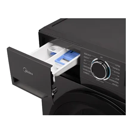 Midea MF110W100BA10TU 10kg 1400 Spin Washing Machine - Graphite