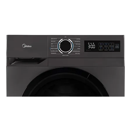 Midea MF110W80BA10TUK 8kg 1400 Spin Washing Machine - Graphite