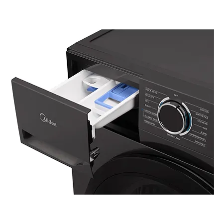 Midea MF110W80BA10TUK 8kg 1400 Spin Washing Machine - Graphite