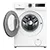 Midea MF110W80BA10WUK 8kg 1400 Spin Washing Machine - White