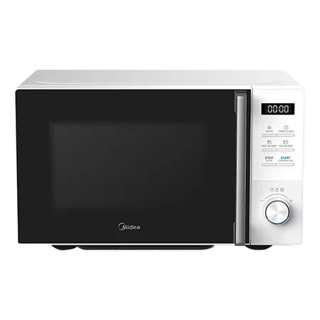 Midea MMO-AM20VBPF 20L Solo Microwave - Black/Silver
