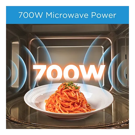 Midea MMOP01MZ-BK 20L Solo Microwave - Black