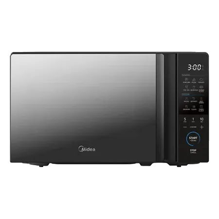 Midea MMO-EM20MOPF 20L Solo Microwave - Mirror Black