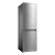 Midea MDRB379FGD02 60/40 Total No Frost Fridge Freezer - Silver