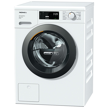 Miele WTD165WPM 8kg Wash 5kg Dry Freestanding Washer Dryer