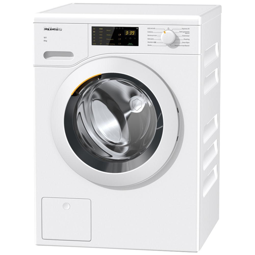 Miele WCD020, Freestanding Washing Machine 8kg 1400 rpm White