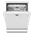 Miele G5611SC Freestanding Dishwasher - Brilliant White - 14 Place Settings