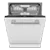 Miele G7655SCViXXL Fully Integrated AutoDos Dishwasher - Obsidian Black
