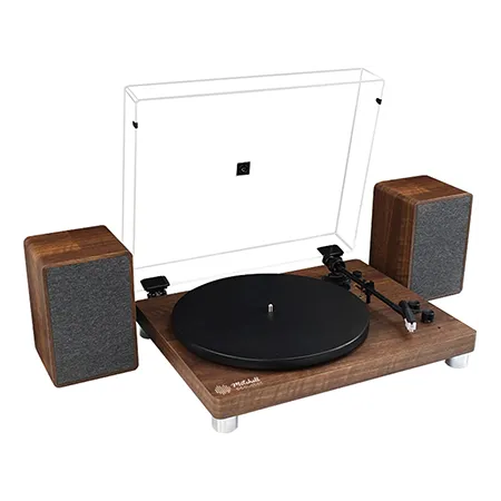 Mitchell Acoustics PHONOS Vinyl Stereo System - Walnut Colour Finish