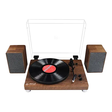 Mitchell Acoustics PHONOS Vinyl Stereo System - Walnut Colour Finish