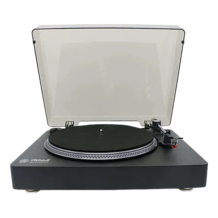 Mitchell Acoustics USTREAMDECKA Bluetooth Turntable - Black