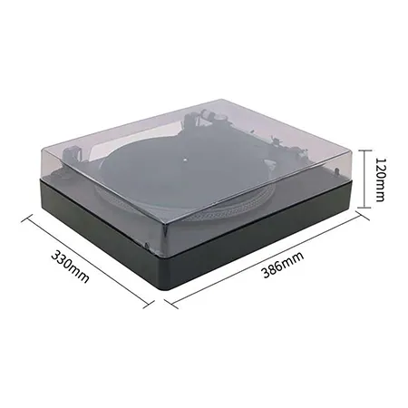 Mitchell Acoustics USTREAMDECKA Bluetooth Turntable - Black