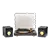 Mitchell Acoustics USTREAMGROOVE Turntable with Speakers - Black