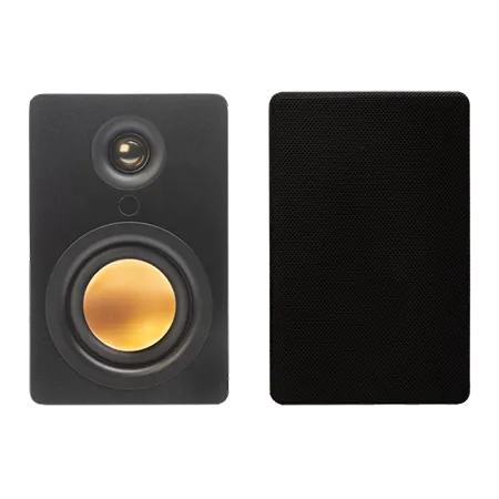 Mitchell Acoustics USTREAMONE Active Stereo Wireless Speakers - Black