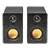 Mitchell Acoustics USTREAMONE Active Stereo Wireless Speakers - Black
