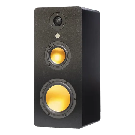 Mitchell Acoustics USTREAMTHREE Three Active Stereo Wireless Speakers - Black