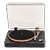 Mitchell Acoustics USTREAMTT1 Bluetooth Vinyl Turntable - Black and Rose Gold