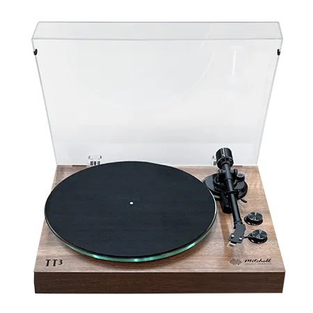 Mitchell Acoustics USTREAMTT3W Bluetooth Vinyl Turntable - Walnut
