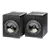 Mitchell Acoustics USTREAMTWO Active Stereo Wireless Speakers - Black