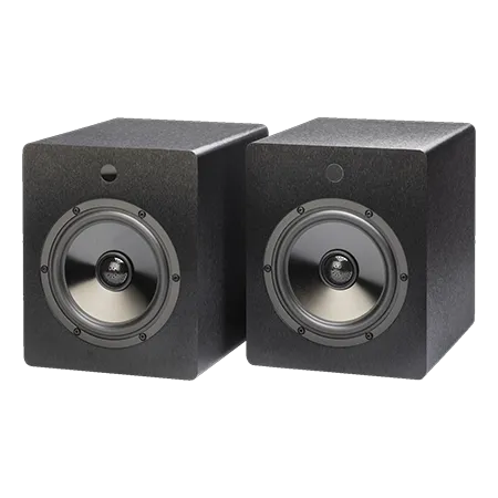 Mitchell Acoustics USTREAMTWO Active Stereo Wireless Speakers - Black