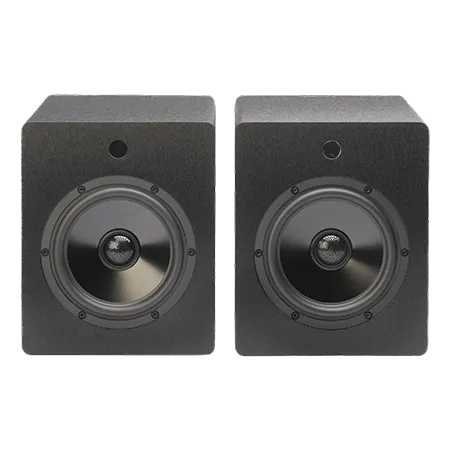 Mitchell Acoustics USTREAMTWO Active Stereo Wireless Speakers - Black