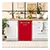 Montpellier MAB1353R Retro Freestanding Dishwasher in Red with  13 Place Settings