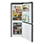 Montpellier MAB145K 50cm Fridge Freezer Black