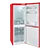 Montpellier MAB145R 50cm Fridge Freezer Red
