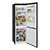 Montpellier MAB386K 60cm Frost Free Fridge Freezer Black