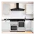 Montpellier MDFRC100X 100cm Dual Fuel Range Cooker in Inox