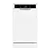 Montpellier MDWD1064W 45cm Freestanding Slimline Dishwasher in White