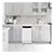 Montpellier MDWD1064W 45cm Freestanding Slimline Dishwasher in White