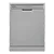 Montpellier MDWD1354S 60cm Freestanding Dishwasher in Silver