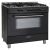 Montpellier MR91DFMK 90cm Range Cooker - Dual Fuel, in Black Colour with 32amp hardwired conection 