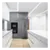 Montpellier MTL362X Tall No Frost Larder Fridge in Inox with Water Dispenser