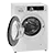 Montpellier MW1045W 10kg 1500rpm Washing Machine BlackWhite