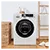 Montpellier MW1045W 10kg 1500rpm Washing Machine BlackWhite