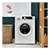 Montpellier MW7145W 7kg 1400rpm Washing Machine White
