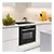 Montpellier SFO73B Electric Single Oven BlackStainless Steel