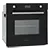 Montpellier SFO74B Electric Double Oven Black