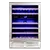 Montpellier WC46X Wine Cooler Stainless Steel